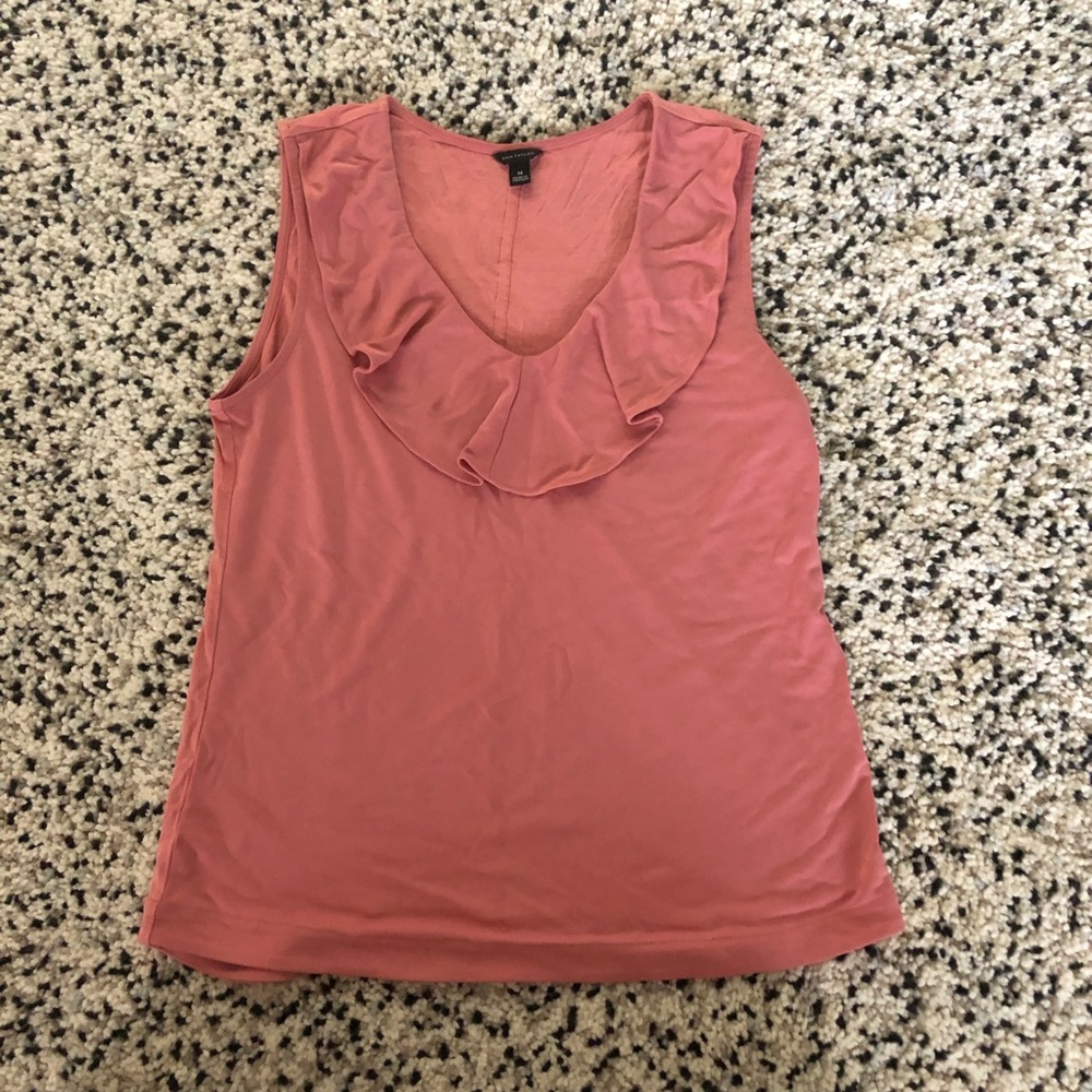 Pink Ann Taylor sleeveless top